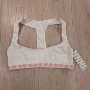 NWT URBAN OUTFITTERS | Out From Under Bralette Hearts | Sz. M